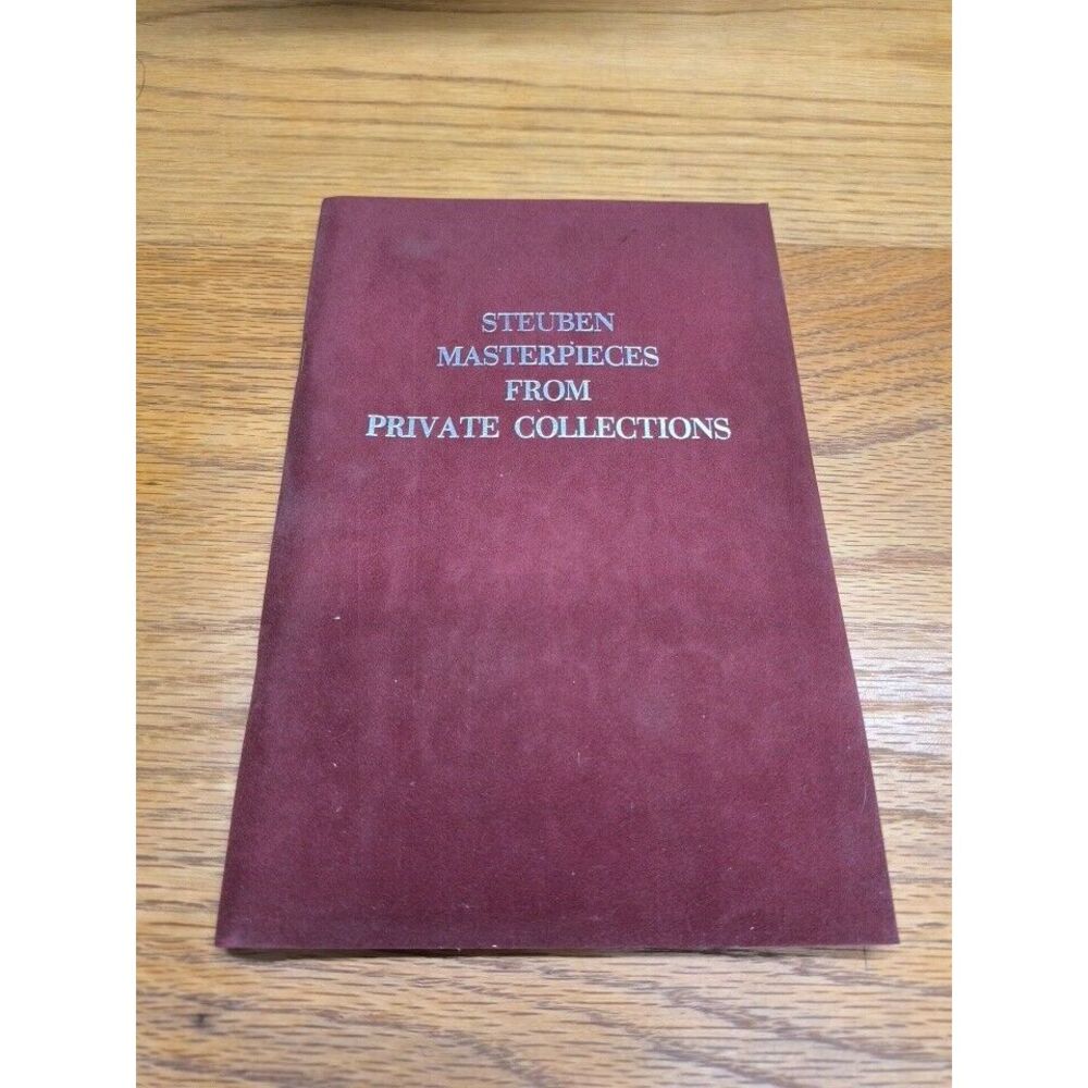 1973 Steuben Masterpieces Presentation Program Book for Oklahoma City Orchestra